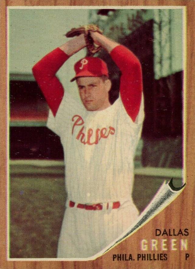 1962 Topps Dallas Green #111GT Baseball Card