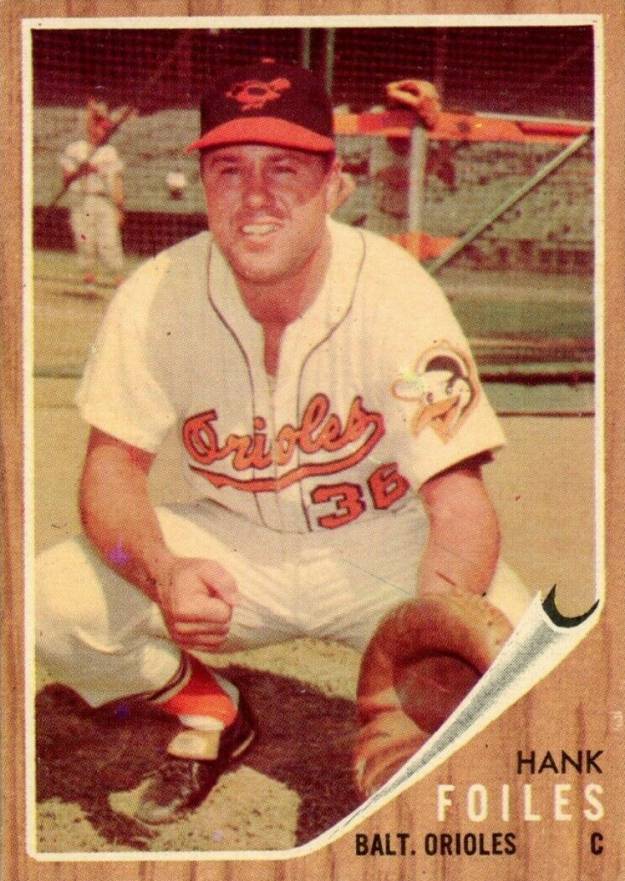 1962 Topps Hank Foiles #112GT Baseball Card