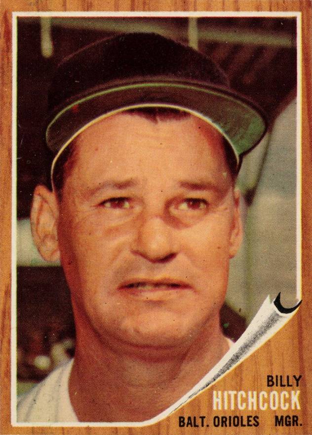 1962 Topps Billy Hitchcock #121GT Baseball Card