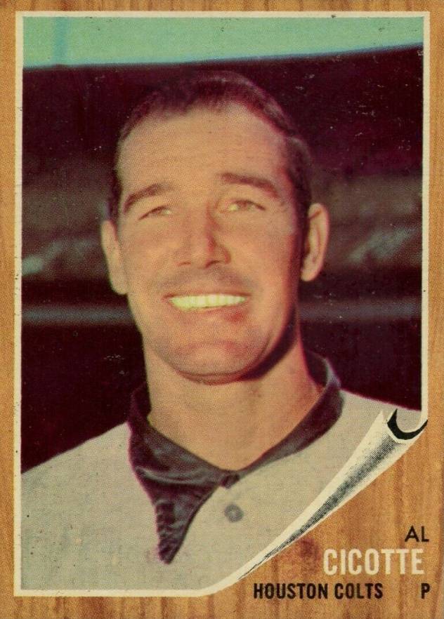1962 Topps Al Cicotte #126GT Baseball Card