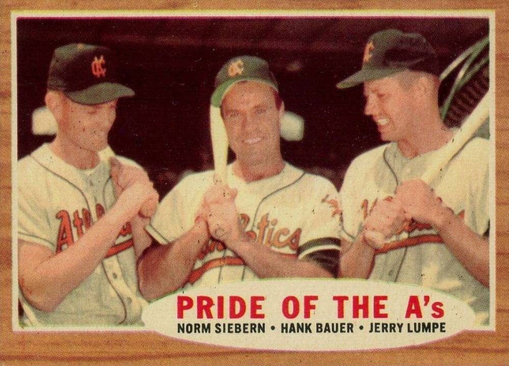 1962 Topps Pride Of The A's #127GT Baseball Card