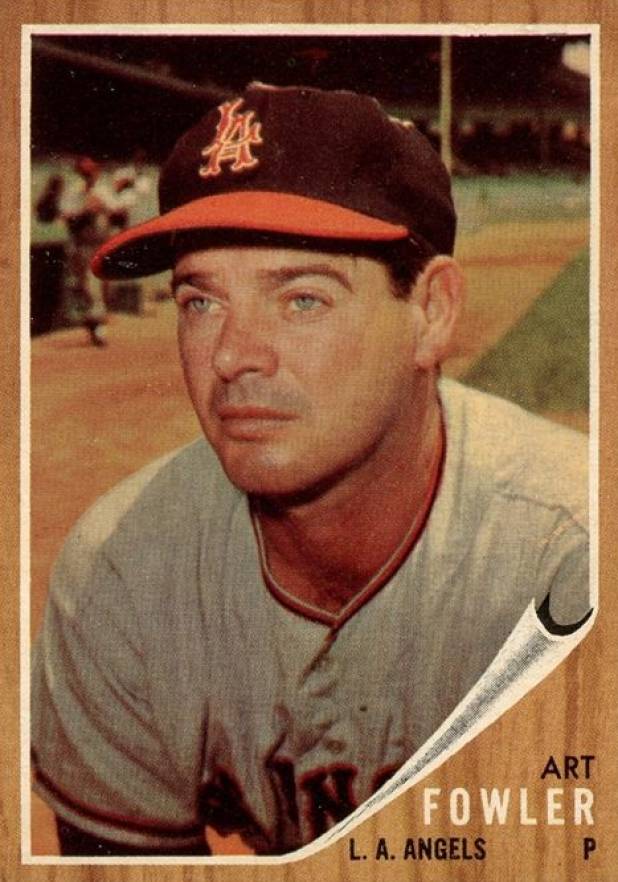 1962 Topps Art Fowler #128GT Baseball Card