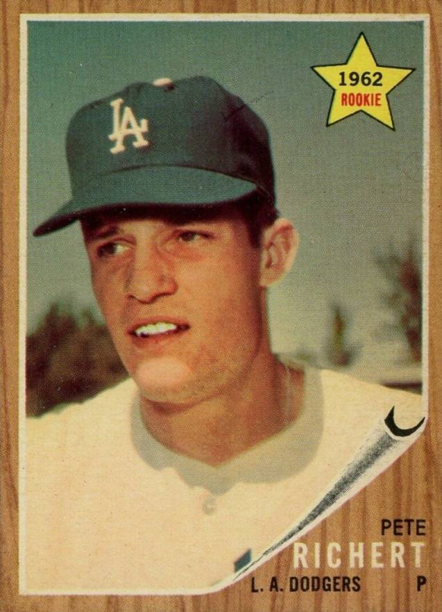 1962 Topps Pete Richert #131GT Baseball Card