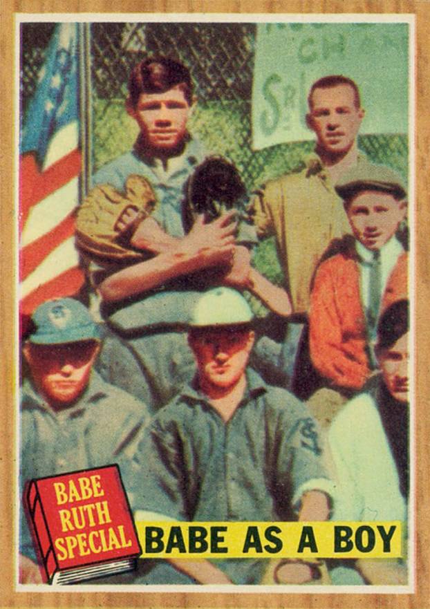 1962 Topps Babe As A Boy #135GT Baseball Card