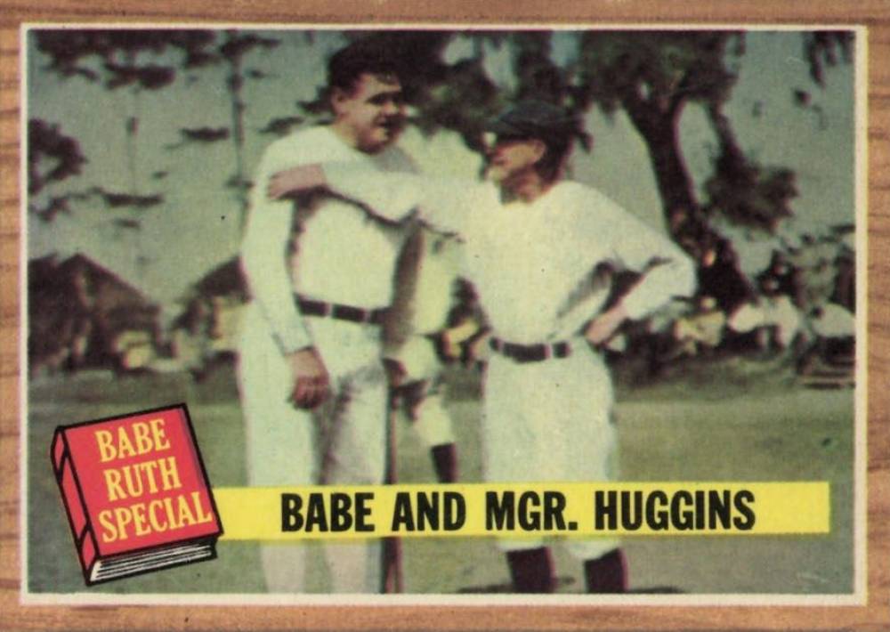 1962 Topps Babe And Mgr. Huggins #137GT Baseball Card