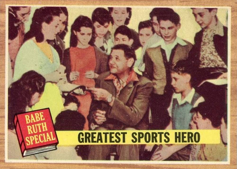 1962 Topps Greatest Sports Hero #143GT Baseball Card