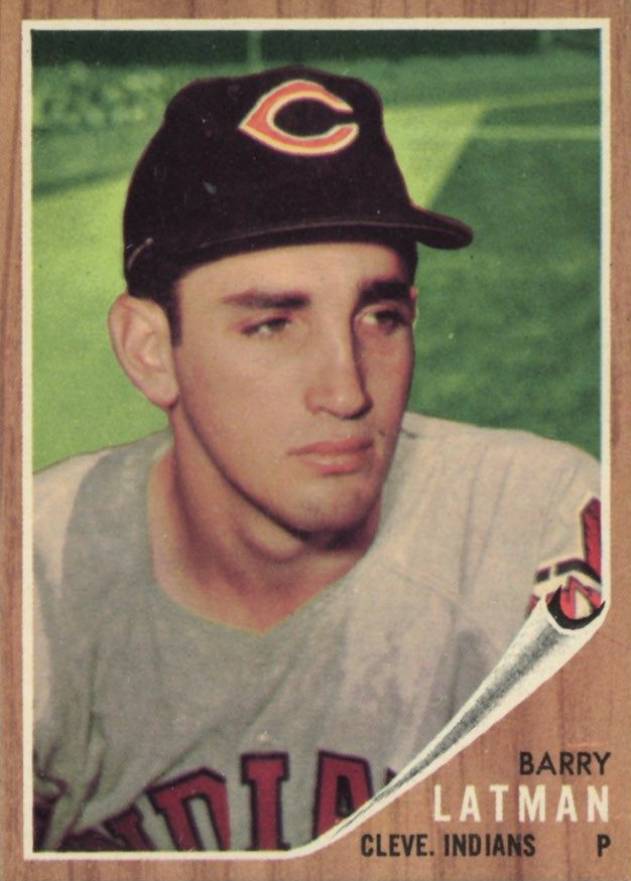 1962 Topps Barry Latman #145GT Baseball Card