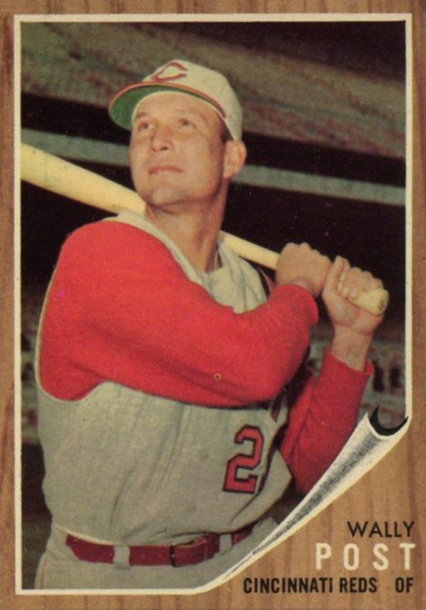 1962 Topps Wally Post #148GT Baseball Card