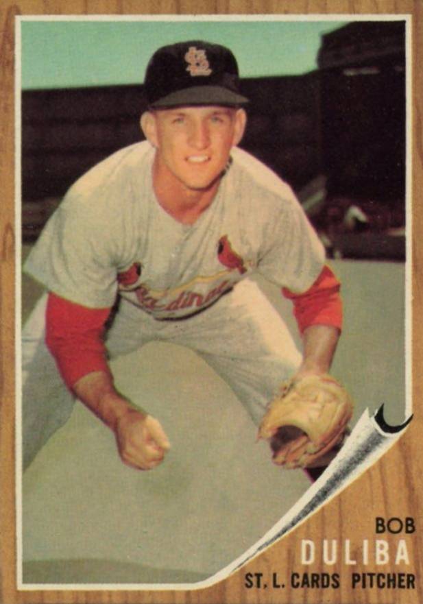 1962 Topps Bob Duliba #149GT Baseball Card