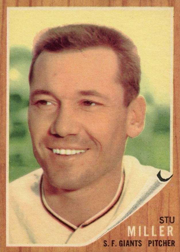 1962 Topps Stu Miller #155GT Baseball Card