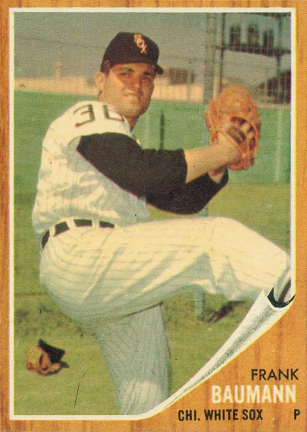 1962 Topps Frank Baumann #161GT Baseball Card