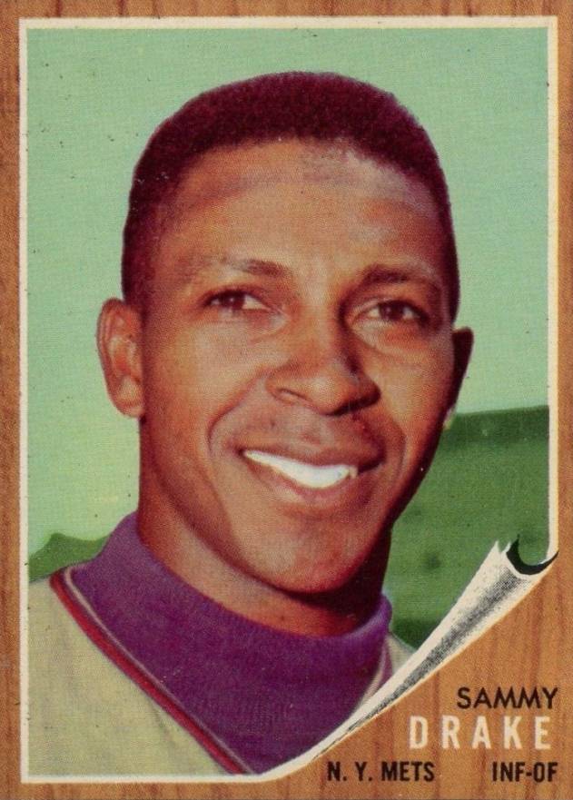 1962 Topps Sammy Drake #162GT Baseball Card