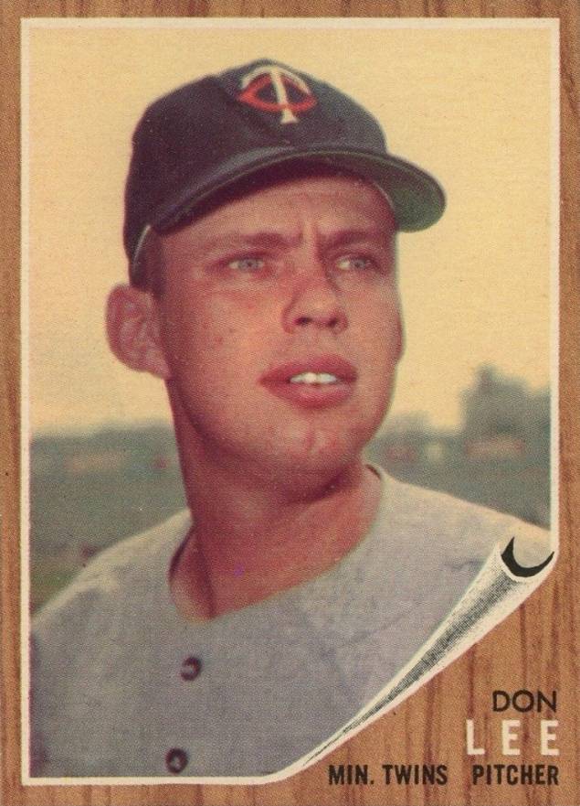 1962 Topps Don Lee #166GT Baseball Card