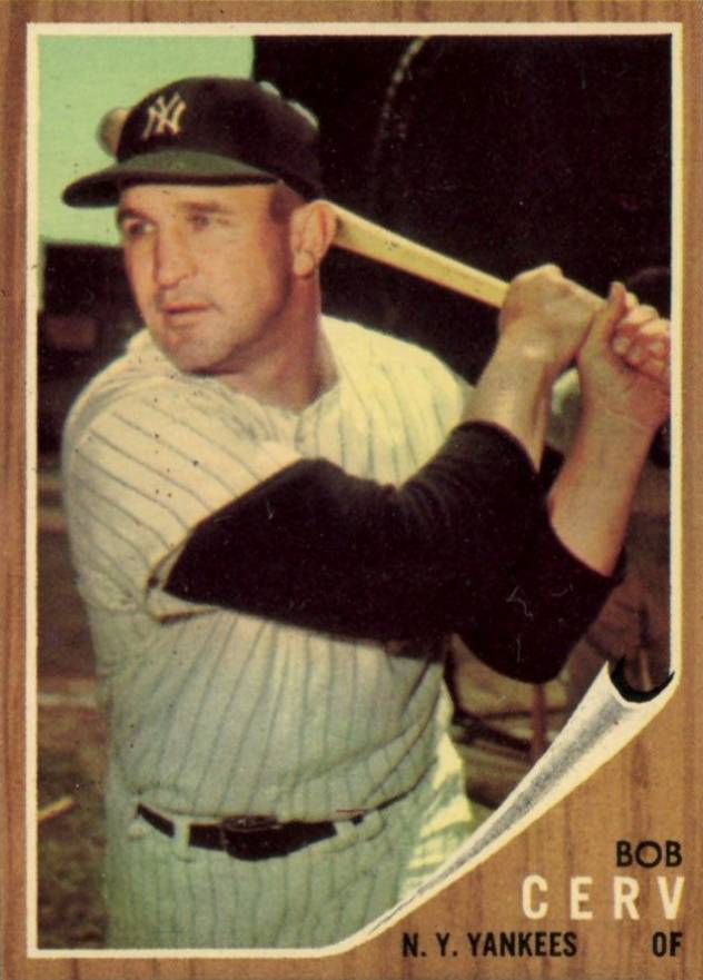 1962 Topps Bob Cerv #169GT Baseball Card