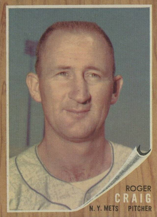 1962 Topps Roger Craig #183GT Baseball Card