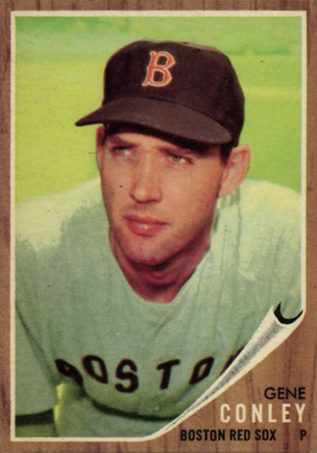 1962 Topps Gene Conley #187GT Baseball Card