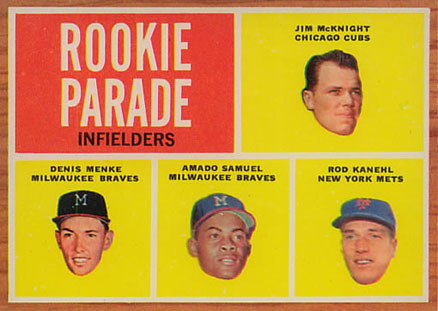 1962 Topps Rookie Parade Infielders #597 Baseball Card