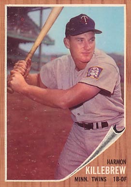 1962 Topps Harmon Killebrew #70 Baseball Card