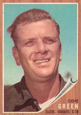 1962 Topps Gene Green #78 Baseball Card