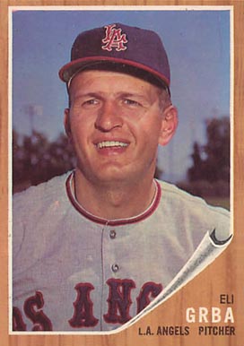 1962 Topps Eli Grba #96 Baseball Card