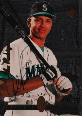 1997 SP Authentic Buy Back Alex Rodriguez 94' Sp Foil (Auto) #15 Baseball Card
