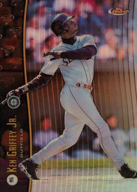 1998 Finest Mystery Griffey Jr./McGwire #M6 Baseball Card