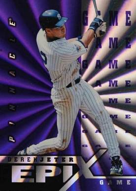 1998 Pinnacle Epix  Derek Jeter #E8 Baseball Card