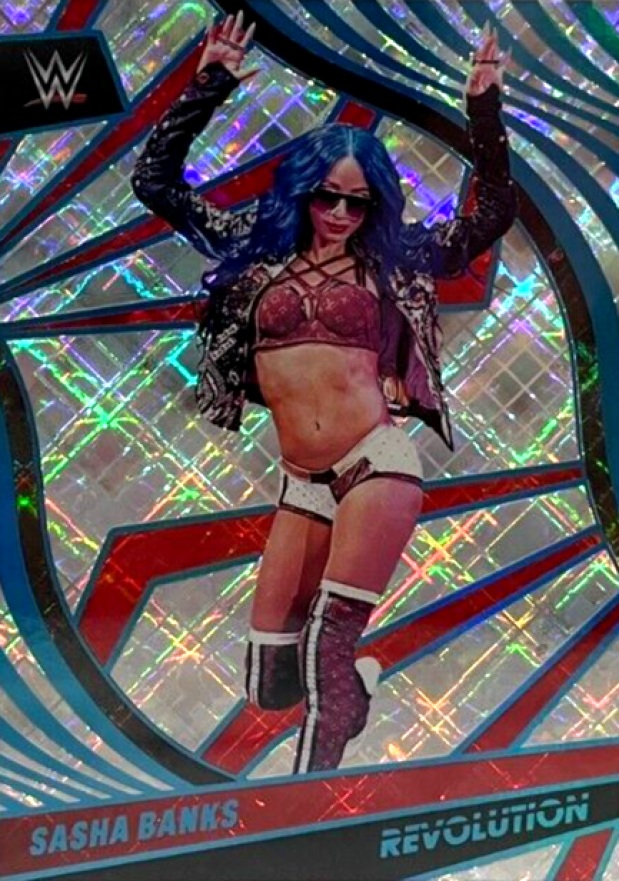 2022 Panini Revolution WWE Sasha Banks #15 Other Sports Card