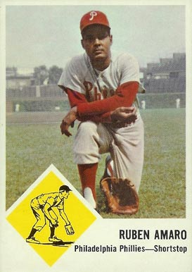 1963 Fleer Ruben Amaro #50 Baseball Card