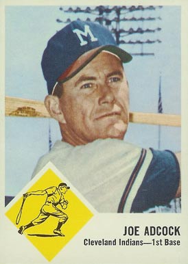 1963 Fleer Joe Adcock #46 Baseball Card
