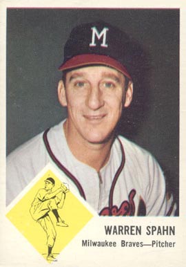 1963 Fleer Warren Spahn #45 Baseball Card