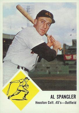 1963 Fleer Al Spangler #39 Baseball Card