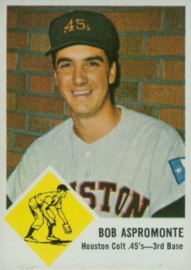 1963 Fleer Bob Aspromonte #37 Baseball Card