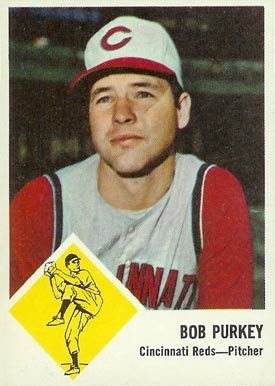 1963 Fleer Bob Purkey #35 Baseball Card