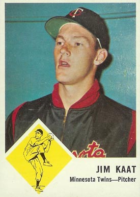 1963 Fleer Jim Kaat #22 Baseball Card