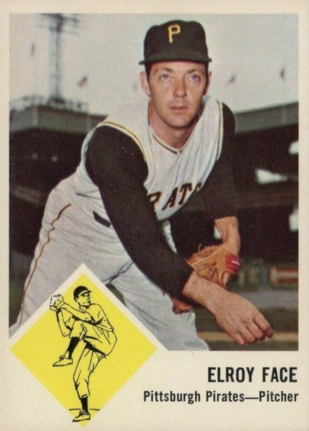 1963 Fleer Elroy Face #57 Baseball Card