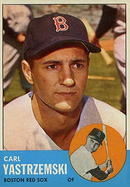 1963 Topps Carl Yastrzemski #115 Baseball Card