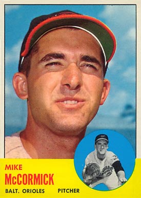 1963 Topps Mike McCormick #563 Baseball Card