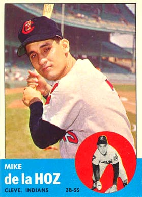 1963 Topps Mike De La Hoz #561 Baseball Card