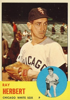 1963 Topps Ray Herbert #560 Baseball Card