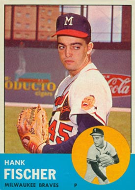 1963 Topps Hank Fischer #554 Baseball Card