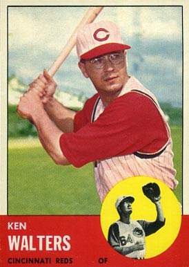 1963 Topps Ken Walters #534 Baseball Card