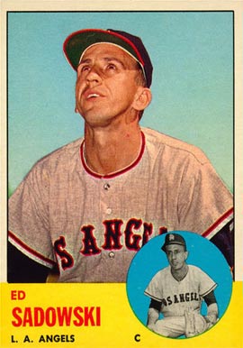 1963 Topps Ed Sadowski #527 Baseball Card