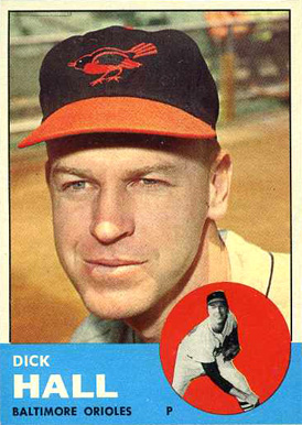 1963 Topps Dick Hall #526 Baseball Card