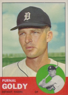 1963 Topps Purnal Goldy #516 Baseball Card