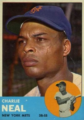 1963 Topps Charlie Neal #511 Baseball Card