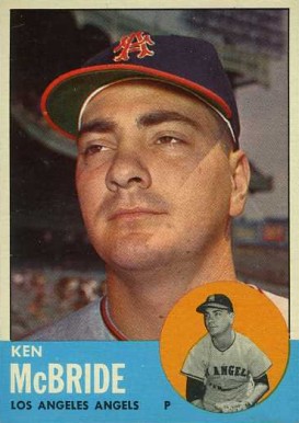 1963 Topps Ken McBride #510 Baseball Card