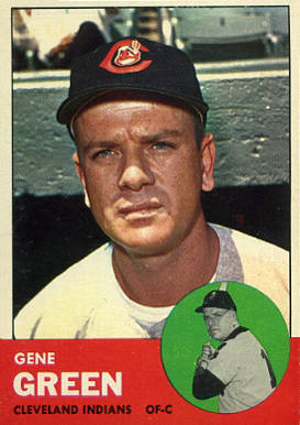 1963 Topps Gene Green #506 Baseball Card