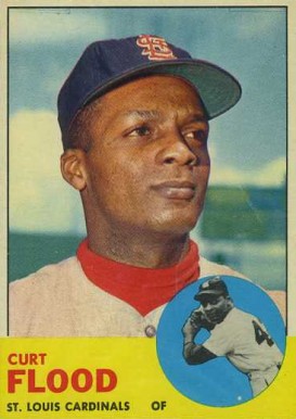 1963 Topps Curt Flood #505 Baseball Card