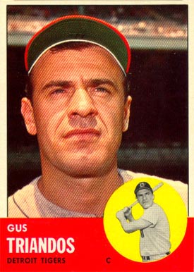1963 Topps Gus Triandos #475 Baseball Card